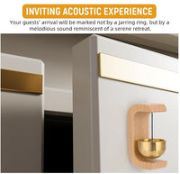 Elegant Wood & Brass Doorbell Chime™