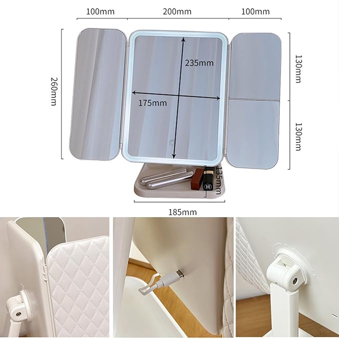 Rechargeable Makeup Vanity Mirror