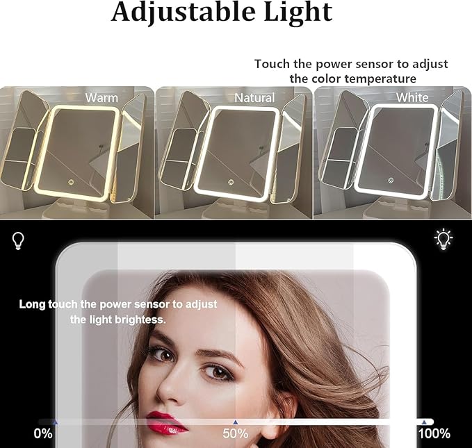 Rechargeable Makeup Vanity Mirror