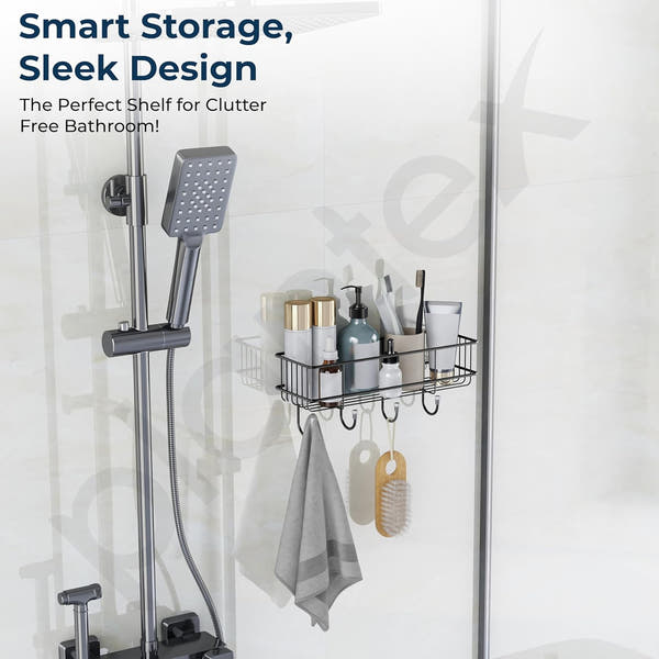 Sleek Self-Adhesive Storage Shelf™