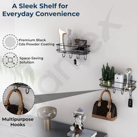 Sleek Self-Adhesive Storage Shelf™