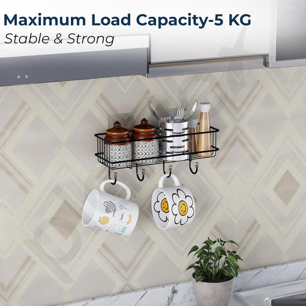 Sleek Self-Adhesive Storage Shelf™